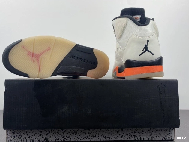 Cheap TBK Jordan DC1060-100 Total Orange 5 Retro 0703